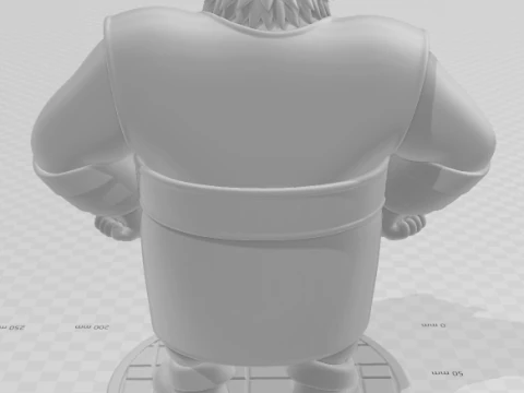 Bonecos 3d style manga anime How to Train Your Dragon Fishlegs Perna de Peixe style caricato 3D Print Model