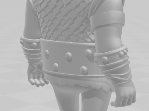 Bonecos 3D стиль манга аниме Как приручить дракона Snotlout Caricato в стиле Melequento 3D Принт Модель