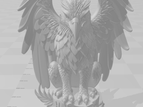 Bonecos 3d style manga anime griffin style caricato 3D Print Model