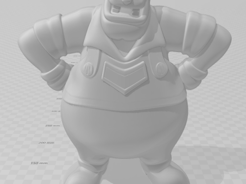 Bonecos 3d スタイル マンガ アニメ ピート バフォ ディズニー スタイル カリカート 3Dプリントモデル