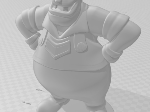 Bonecos 3d スタイル マンガ アニメ ピート バフォ ディズニー スタイル カリカート 3Dプリントモデル