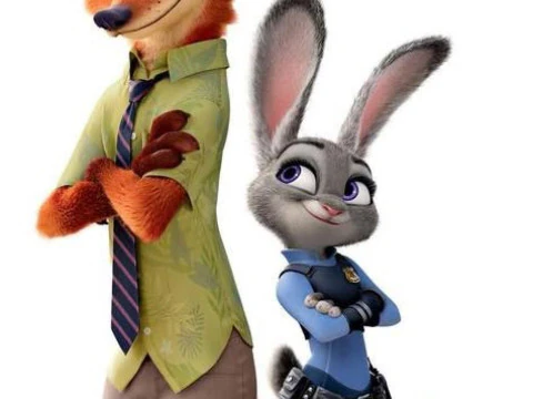 Bonecos 3d style manga anime zootopia style caricato 3D Print Model