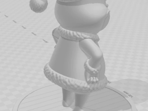 Bonecos 3d style manga anime grinch natal style caricato 3D Print Model