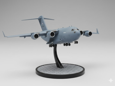 बोनकोस 3डी स्टाइल मंगा एनीमे प्लेन मिलिट्री एवियो मिलिट्री स्टाइल कैरिकैटो 3D प्रिंट मॉडल