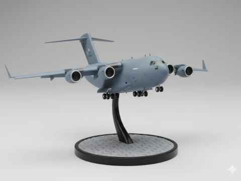 Bonecos 3d style manga anime plane military avio militar style caricato 3D Print Model