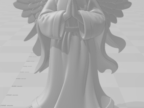 Bonecos 3D 风格漫画动漫 anjo 天使风格 caricato 3D 打印模型