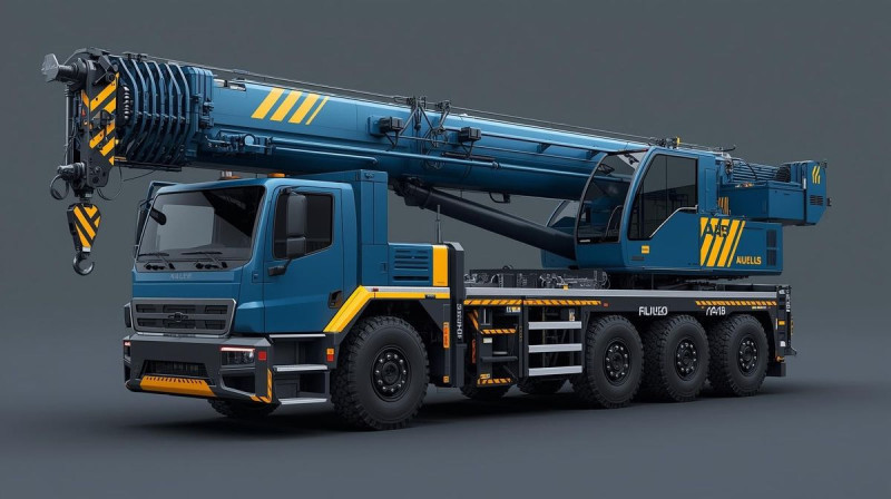 बोनकोस 3डी स्टाइल मंगा एनीमे कार पिकअप कैरो क्रेन गिंडास्ट स्टाइल कैरिकाटो 3D प्रिंट मॉडल .c4d .max .obj .3ds .fbx .stl .blend 