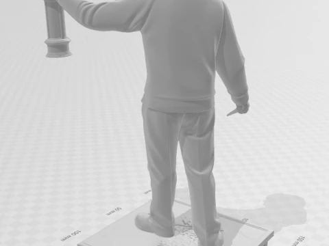 Bonecos 3d style manga anime harry potter style caricato 3D Print Model