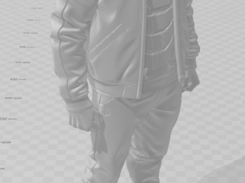Bonecos 3d style manga anime tony stark ironman style caricato 3D Print Model
