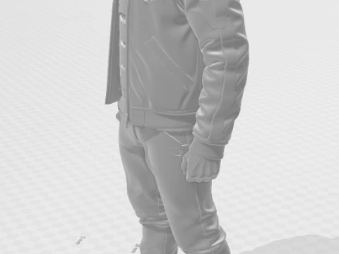 Bonecos 3d style manga anime tony stark ironman style caricato 3D Print Model