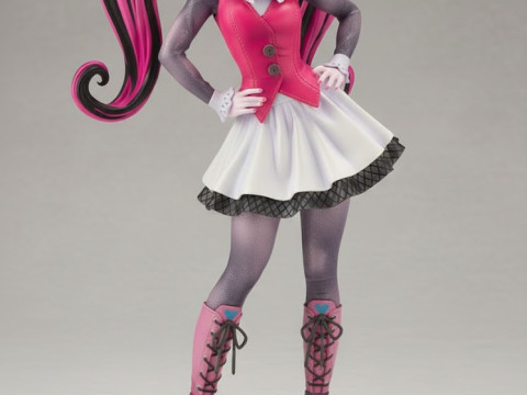 Bonecos estilo 3d mangá anime draculaura monster high feminino estilo lolli caricato Modelo de Impressão 3D