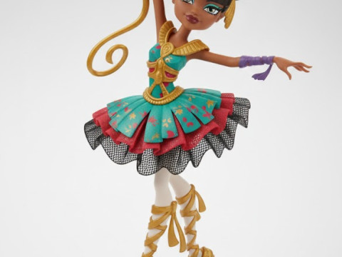 Bonecos estilo 3d mangá anime cleo bale monster high mulheres estilo lolli caricato Modelo de Impressão 3D