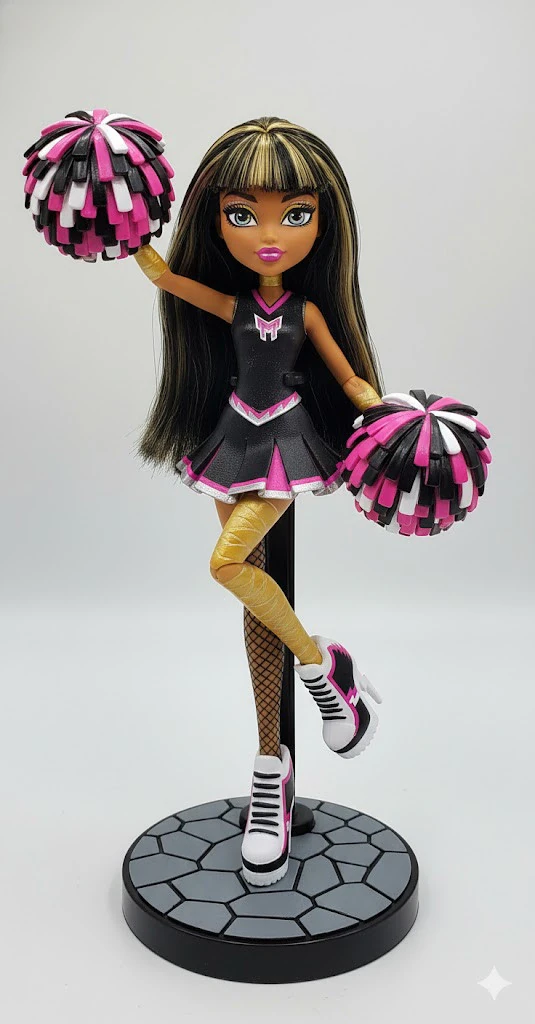 Bonecos 3d style manga anime cleo monster high women lolli style caricato 3D Print Model .c4d .max .obj .3ds .fbx .stl .blend 