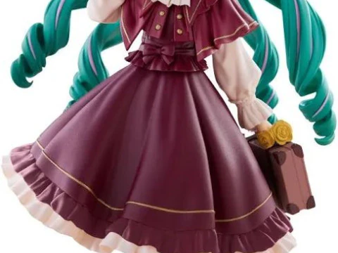 Bonecos 3d style manga anime miku hatsune women lolli style caricato 3D Print Model