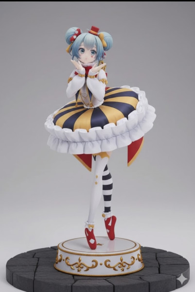 Bonecos gaya 3d manga anime wanita hatsune miku lolli gaya caricato Model Cetak 3D .c4d .max .obj .3ds .fbx .stl .blend 