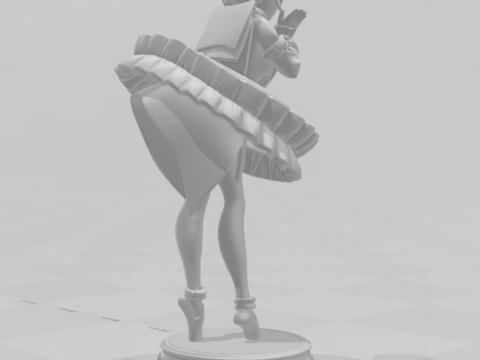 Bonecos gaya 3d manga anime wanita hatsune miku lolli gaya caricato Model Cetak 3D