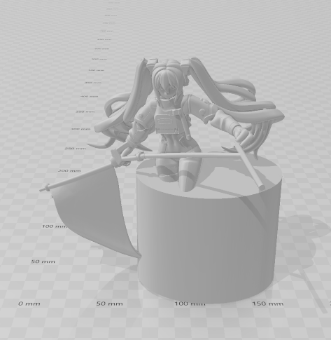 बोनकोस 3डी स्टाइल मंगा एनीमे महिला हैट्स्यून मिकू लॉली स्टाइल कैरिकैटो 3D प्रिंट मॉडल .c4d .max .obj .3ds .fbx .stl .blend