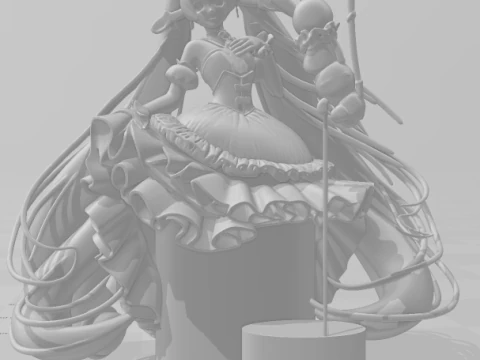 Bonecos estilo 3d manga anime feminino hatsune miku lolli estilo caricato Modelo de Impressão 3D