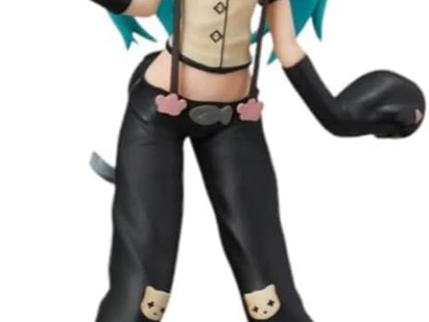 Bonecos 3d style manga anime women hatsune miku cat lolli style caricato 3D Print Model