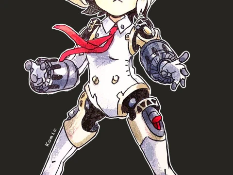 Bonecos gaya 3d manga anime wanita agis lolli gaya caricato Model Cetak 3D