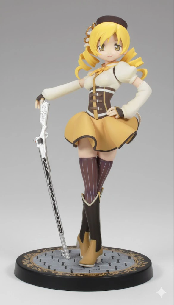 Bonecos 3d style manga anime women mami tomoe lolli style caricato 3D Print Model .c4d .max .obj .3ds .fbx .stl .blend 