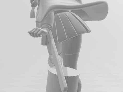 Bonecos 3D-stijl manga anime vrouwen mitsuri lolli stijl caricato 3D printmodel