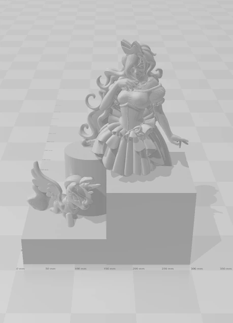 Bonecos 3d style manga anime women my litle poney lolli style caricato 3D Print Model .c4d .max .obj .3ds .fbx .stl .blend 