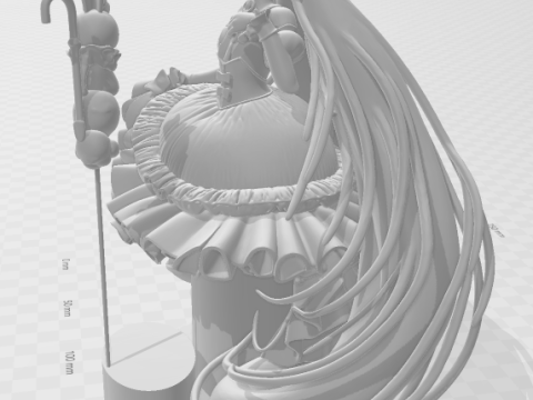 Bonecos 3D стиль манга аниме женщины принцесса Хацунэ Мику Лолли стиль карикато 3D Принт Модель