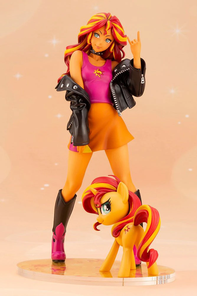 Bonecos 3d style manga anime women my litle poney sunset shimmer lolli style caricato 3D Print Model .c4d .max .obj .3ds .fbx .stl .blend 