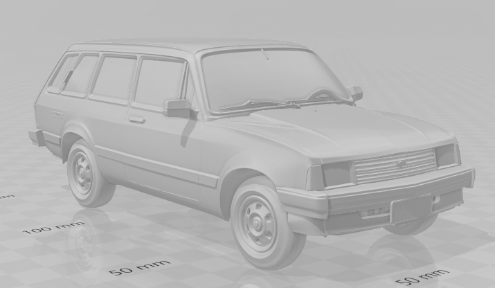 Bonecos 3D 风格漫画动漫汽车旅行车风格 caricato 3D 打印模型 .c4d .max .obj .3ds .fbx .stl .blend 