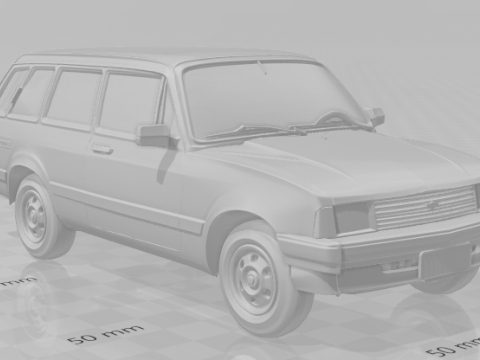 Bonecos 3D 스타일 만화 애니메이션 자동차 왜건 스타일 카리카토 3D 프린트 모델