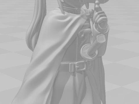 Bonecos 3D 风格漫画动漫 Shinobu kocho 风格 caricato 3D 打印模型