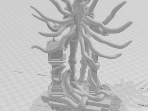 Bonecos 3d style manga anime stranger things style caricato 3D Print Model