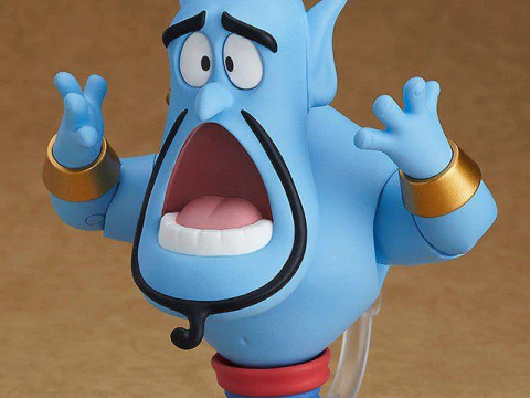 Bonecos 3d style manga anime aladin genio style caricato 3D Print Model