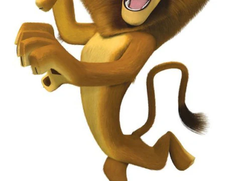 Bonecos 3d style manga anime madagascar alex style caricato 3D Print Model