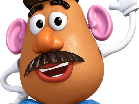 Bonecos estilo 3d manga anime toy story mr patata estilo caricato Modelo de impresión 3D