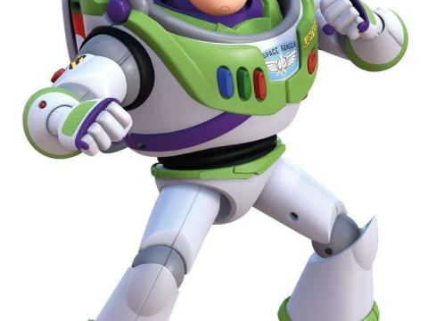 Bonecos 3d style manga anime toy story buzz lightyear style caricato 3D Print Model