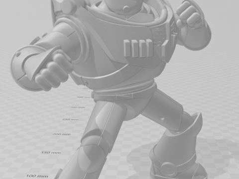 Bonecos 3D 风格漫画动漫玩具总动员巴斯光年风格 caricato 3D 打印模型