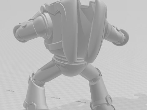 Bonecos 3D 风格漫画动漫玩具总动员巴斯光年风格 caricato 3D 打印模型