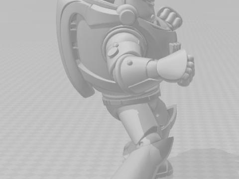 Bonecos 3D 风格漫画动漫玩具总动员巴斯光年风格 caricato 3D 打印模型