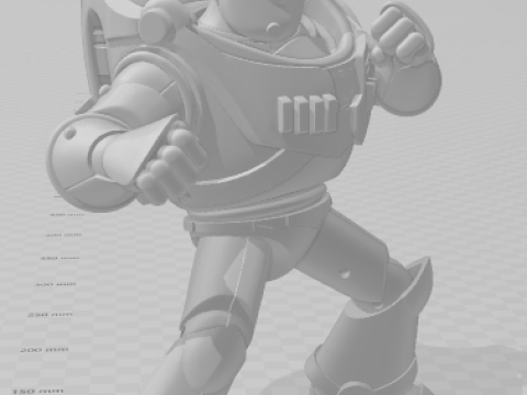 Bonecos 3D 风格漫画动漫玩具总动员巴斯光年风格 caricato 3D 打印模型