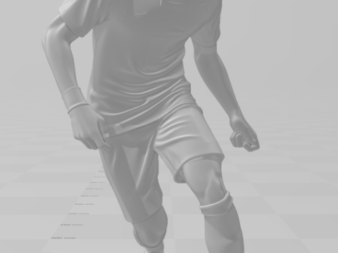 Bonecos 3d style manga anime neymar junior style caricato 3D Print Model