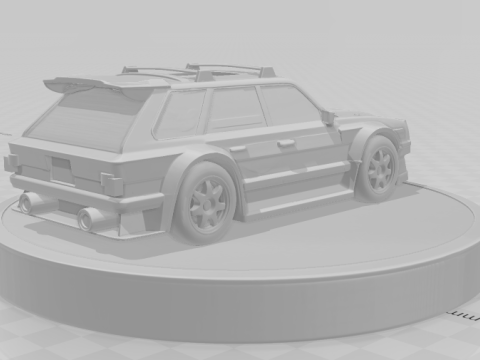 Bonecos 3D 스타일 만화 애니메이션 스바루 후니건 파스트라나 스타일 카리카토 3D 프린트 모델