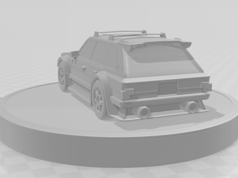 Bonecos 3D 스타일 만화 애니메이션 스바루 후니건 파스트라나 스타일 카리카토 3D 프린트 모델