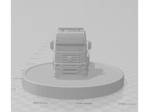 Bonecos 3d style manga anime car truck race pace style caricato 3D Print Model