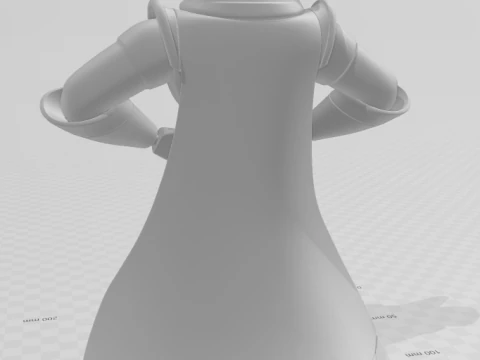 Bonecos 3d style manga anime general zurg style caricato 3D Print Model