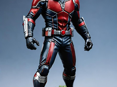 Bonecos 3d tarzı manga anime karınca adam homen formiga tarzı karikatür 3D Baskı Modeli