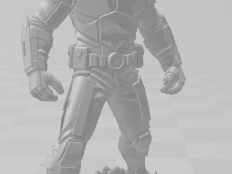 Bonecos 3d style manga anime ant man homen formiga style caricato 3D Print Model