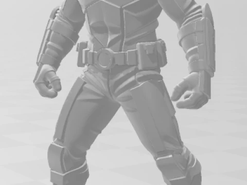 Bonecos 3d style manga anime ant man homen formiga style caricato 3D Print Model