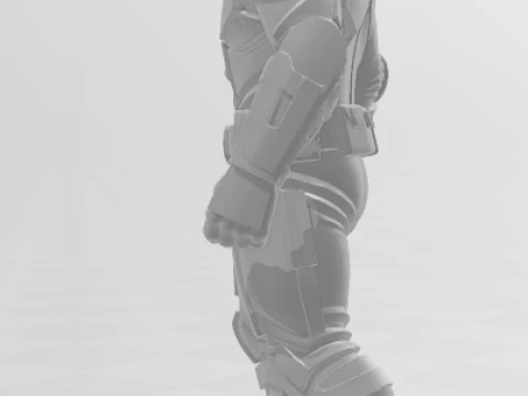 Bonecos 3d style manga anime ant man homen formiga style caricato 3D Print Model